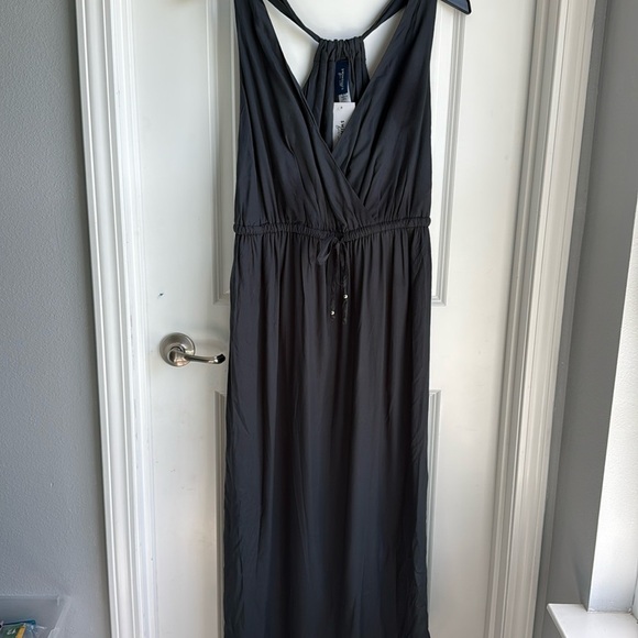 Swimsuits For All Dark Grey Swim Coverup - Picture 1 of 8